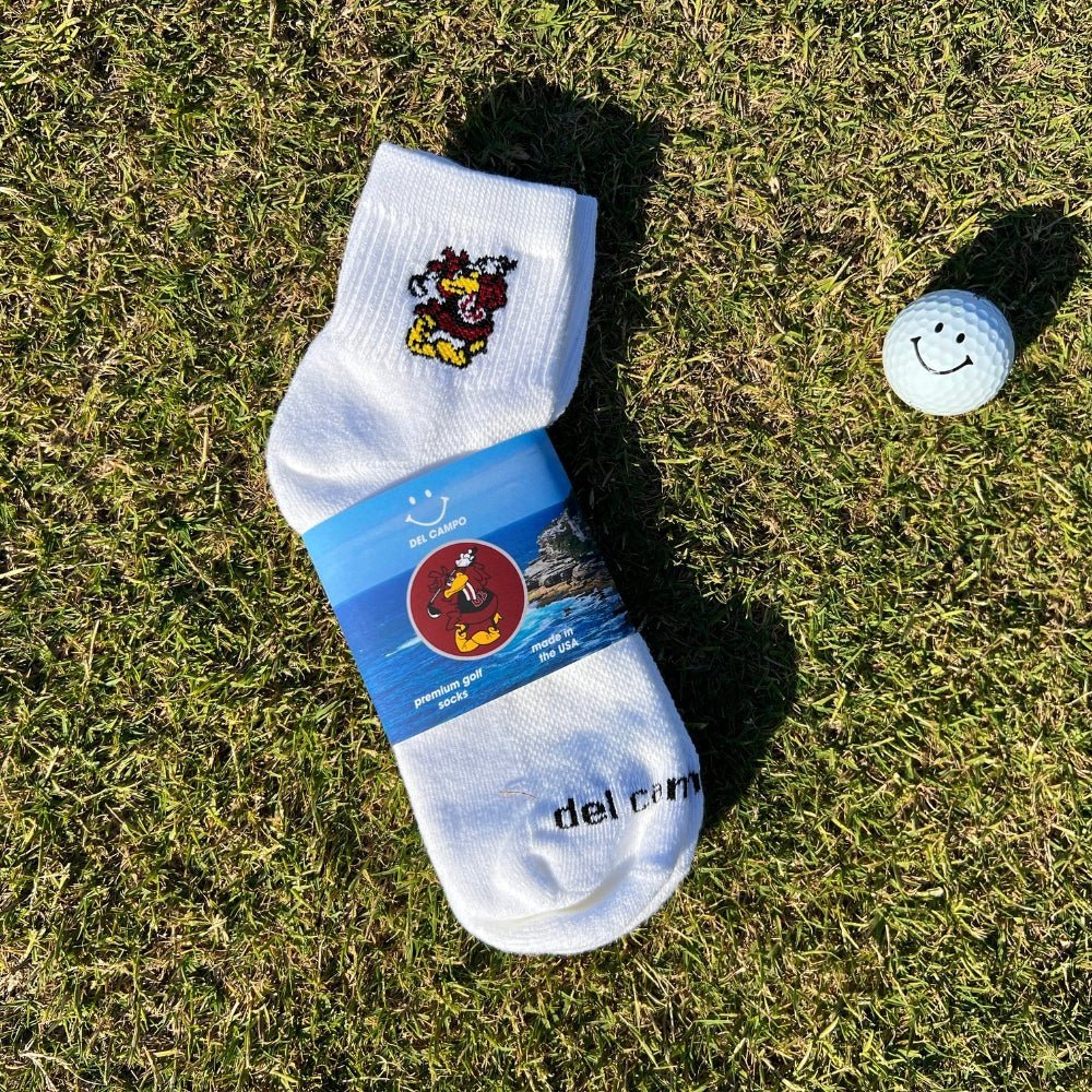 Del Campo South Carolina Gamecocks Pack golf socks featuring both officially licensed team styles