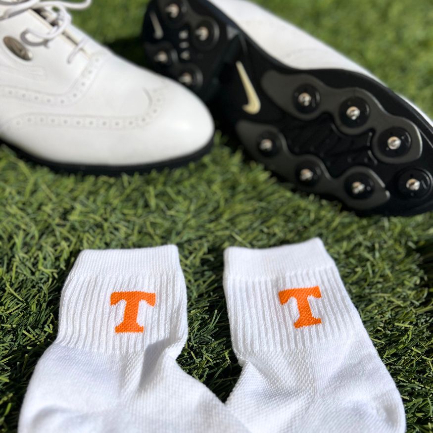 Del Campo Tennessee Volunteers Block T golf socks