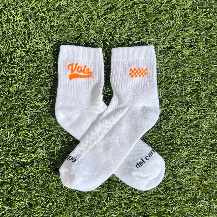 Del Campo Tennessee Volunteers Pack golf socks featuring all three officially licensed team styles