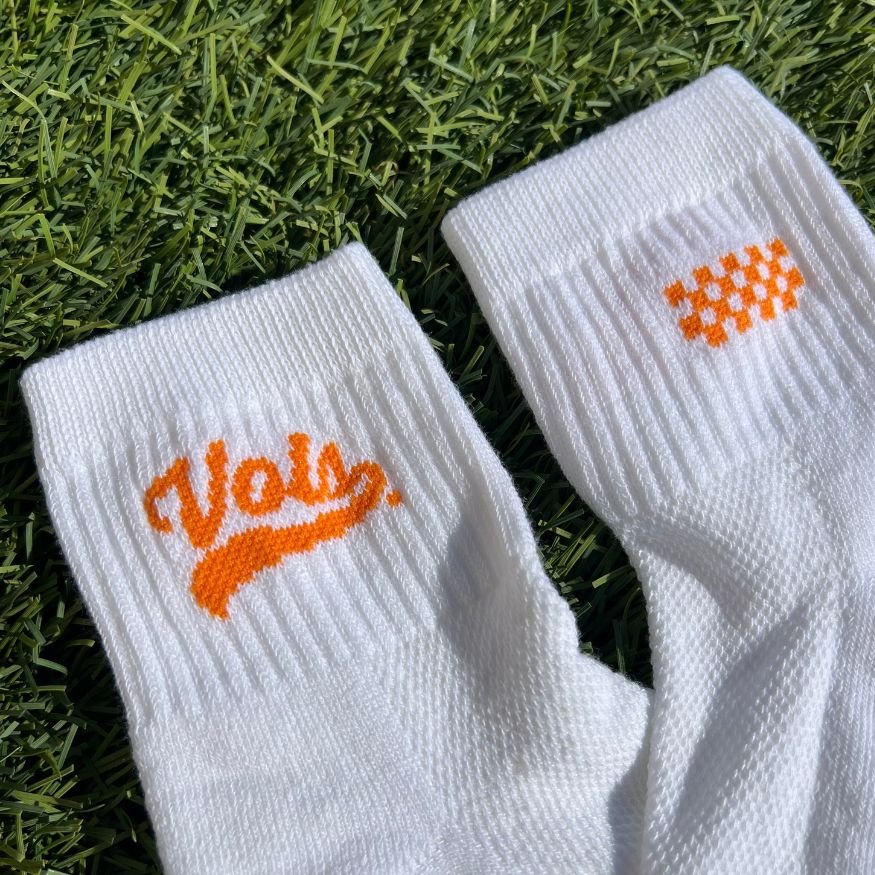 Del Campo Tennessee Volunteers Pack golf socks featuring all three officially licensed team styles