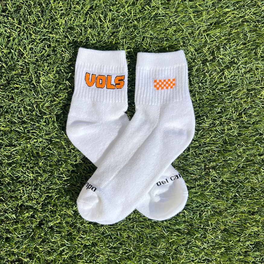Del Campo Tennessee Volunteers Block golf socks