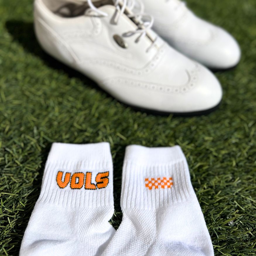 Del Campo Tennessee Volunteers Block golf socks