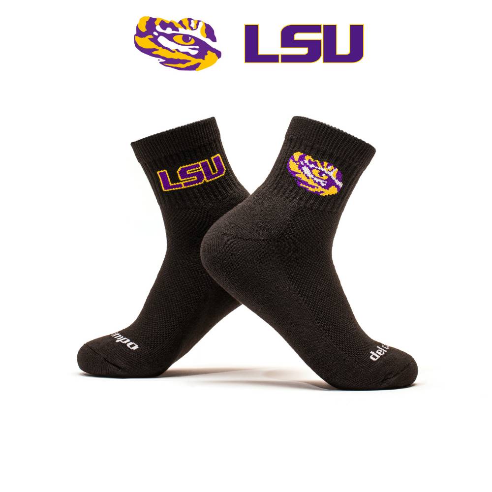 Del Campo LSU Tigers golf socks