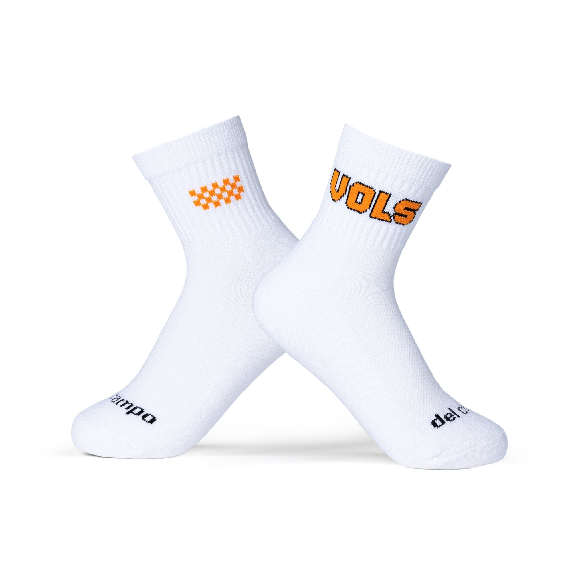 Del Campo Tennessee Volunteers Pack golf socks featuring all three officially licensed team styles