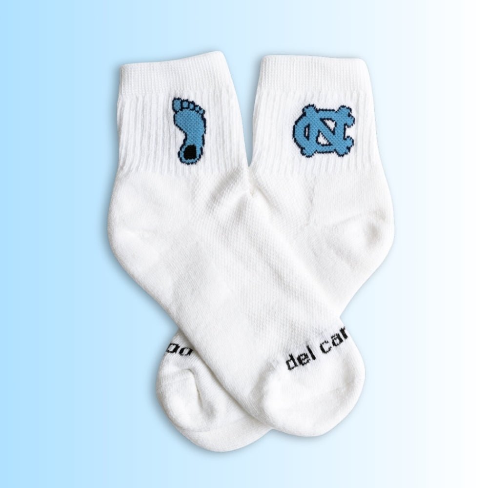 Del Campo North Carolina Tar Heels Tar Heel golf socks