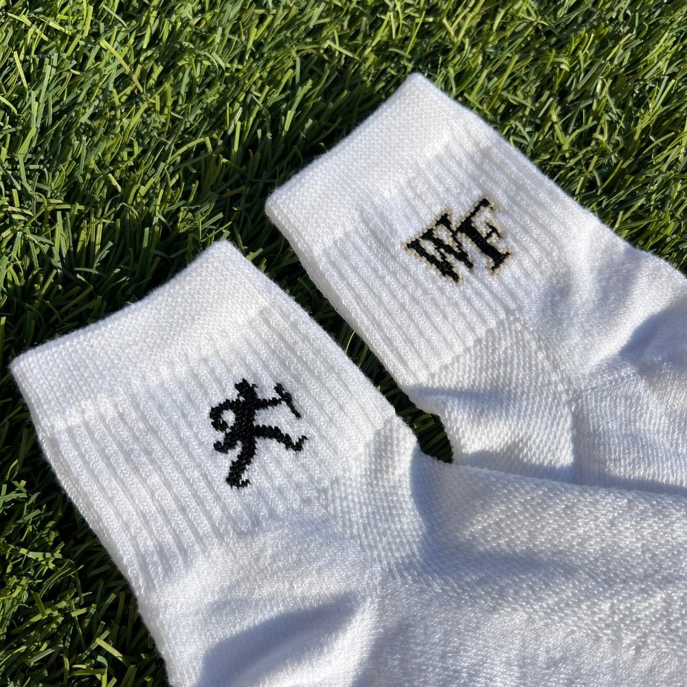Del Campo Wake Forest Demon Deacons Walking Deacon golf socks