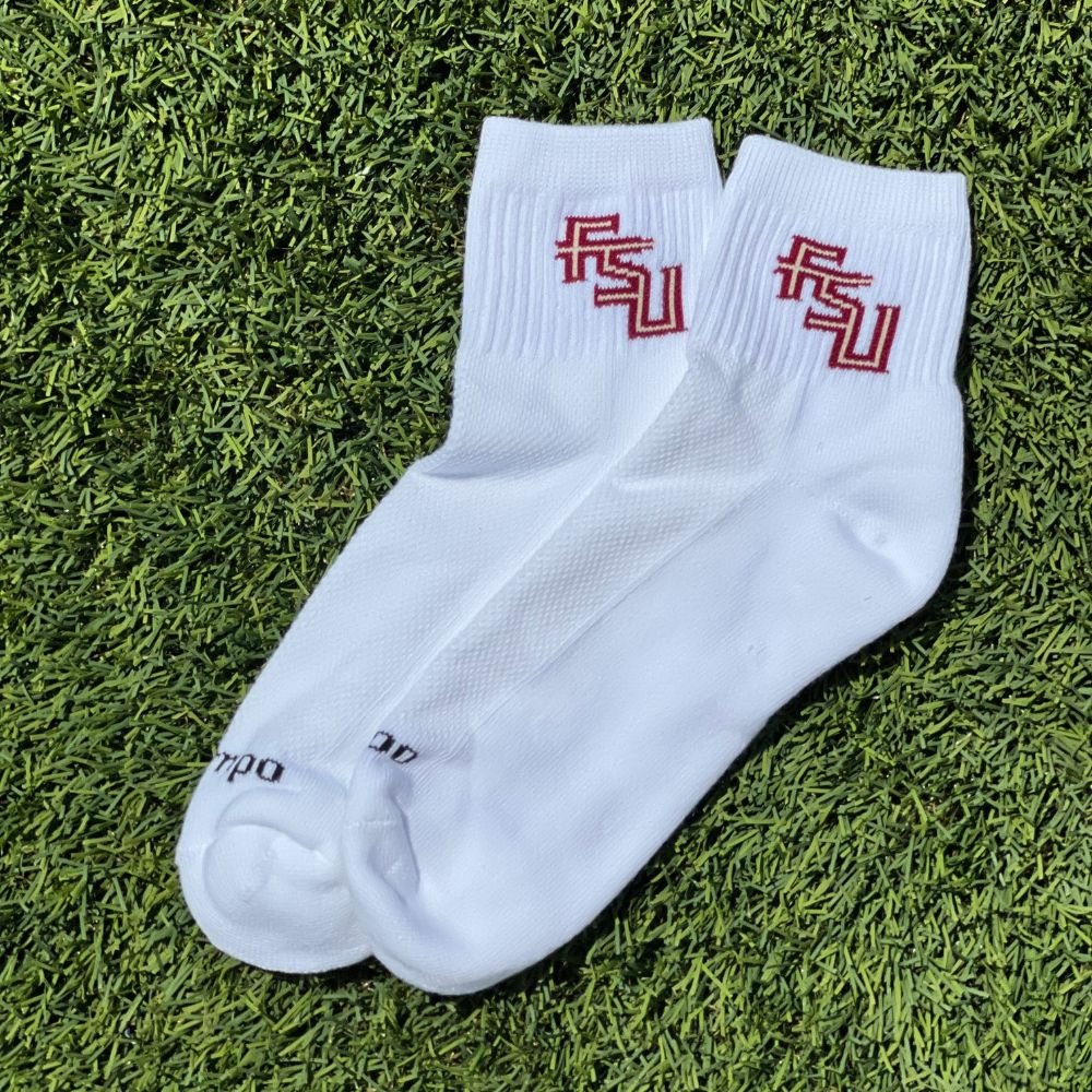 Del Campo Florida State Seminoles Script golf socks