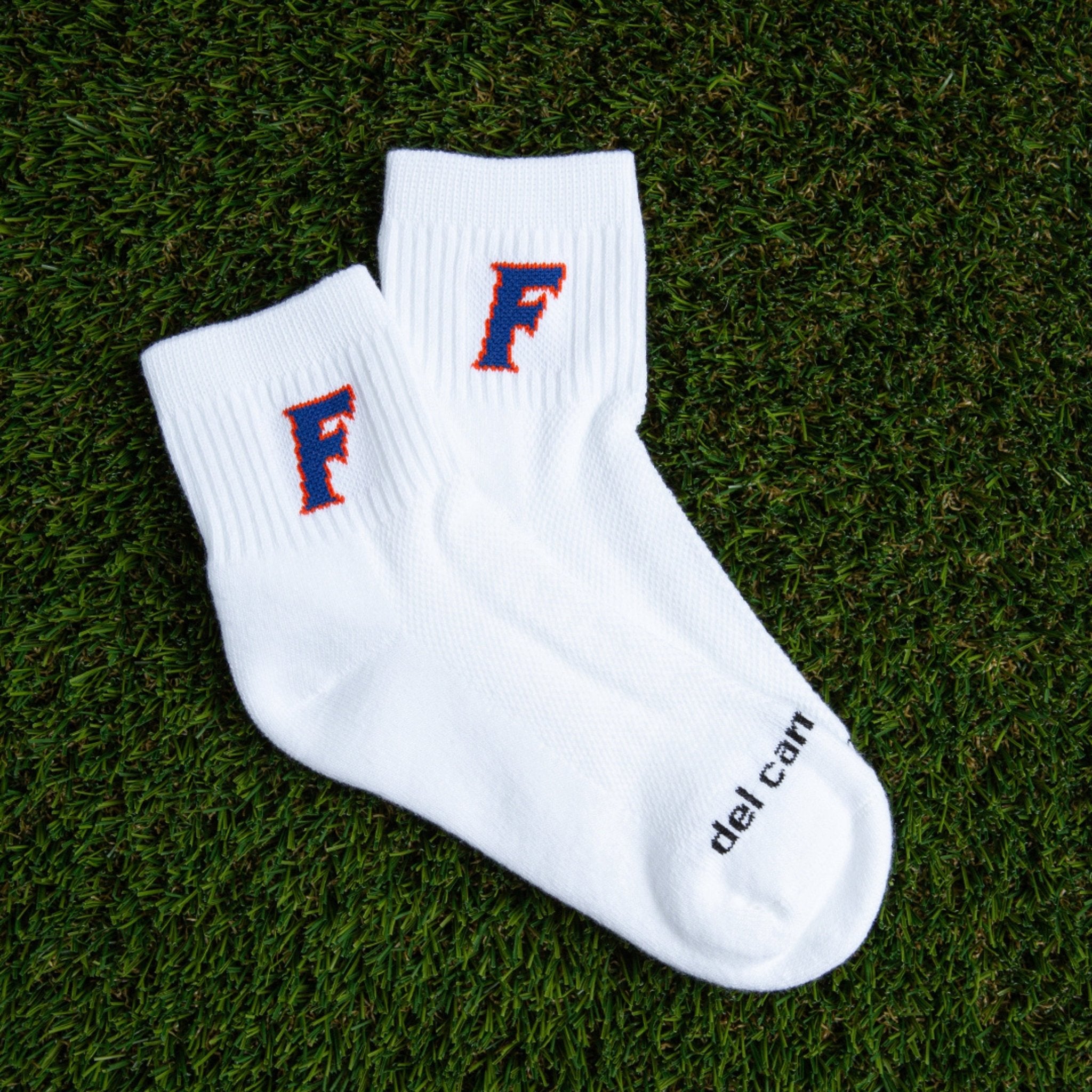 Del Campo Florida Gators Pack golf socks featuring both officially licensed team styles