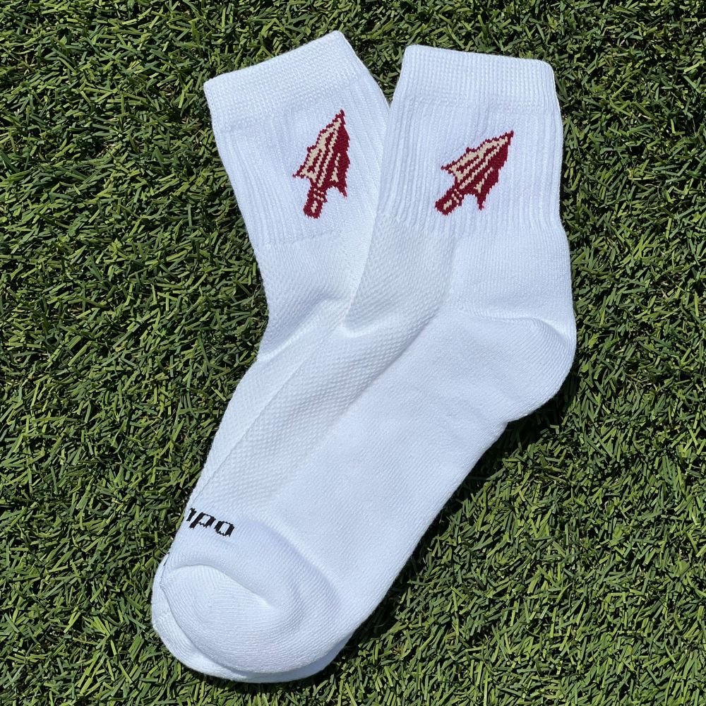 Del Campo Florida State Seminoles Spear golf socks