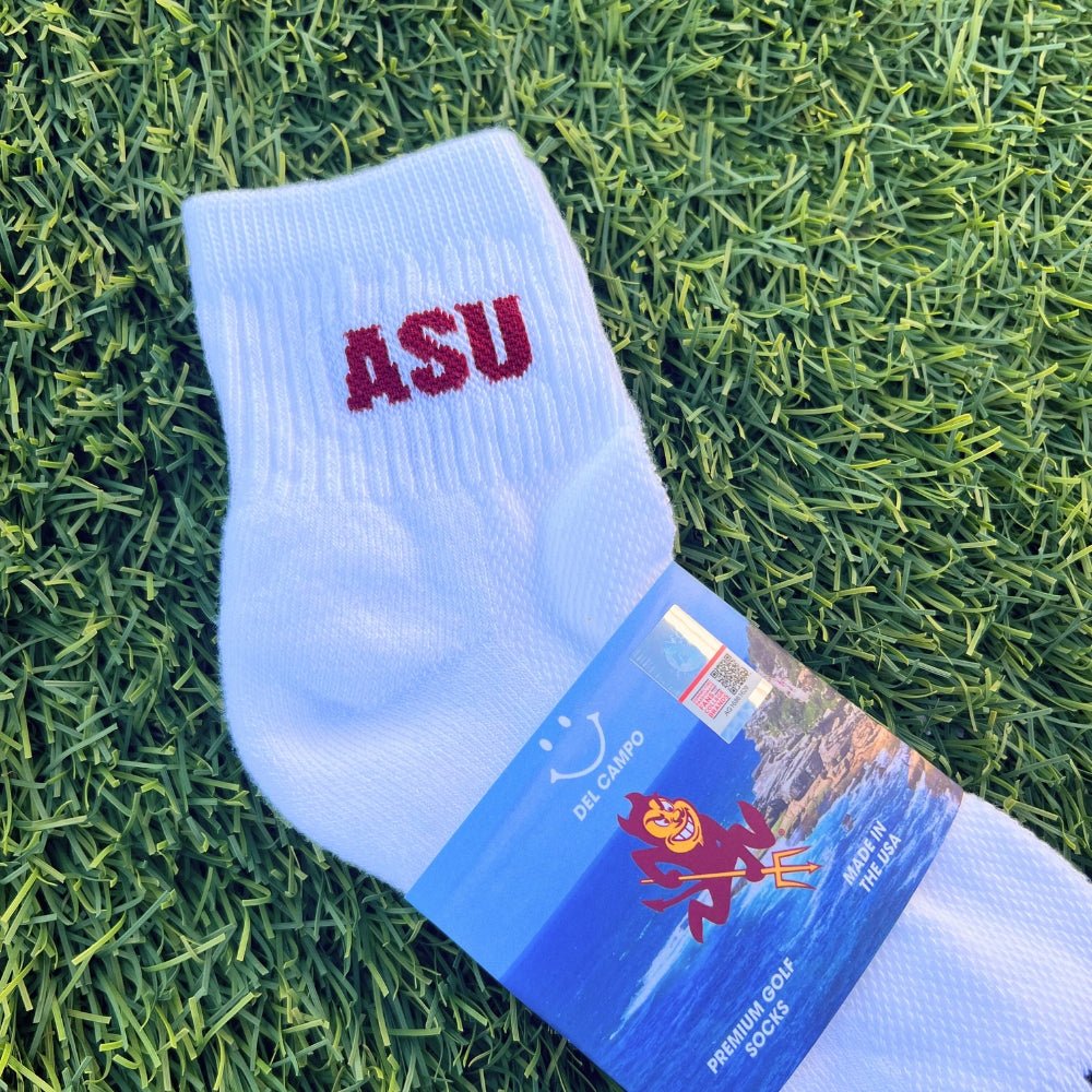 Del Campo Arizona State Sun Devils golf socks