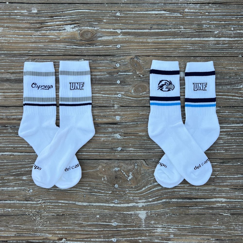 Del Campo North Florida Ospreys golf socks