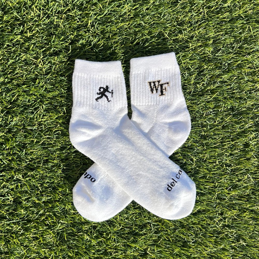 Del Campo Wake Forest Demon Deacons Walking Deacon golf socks