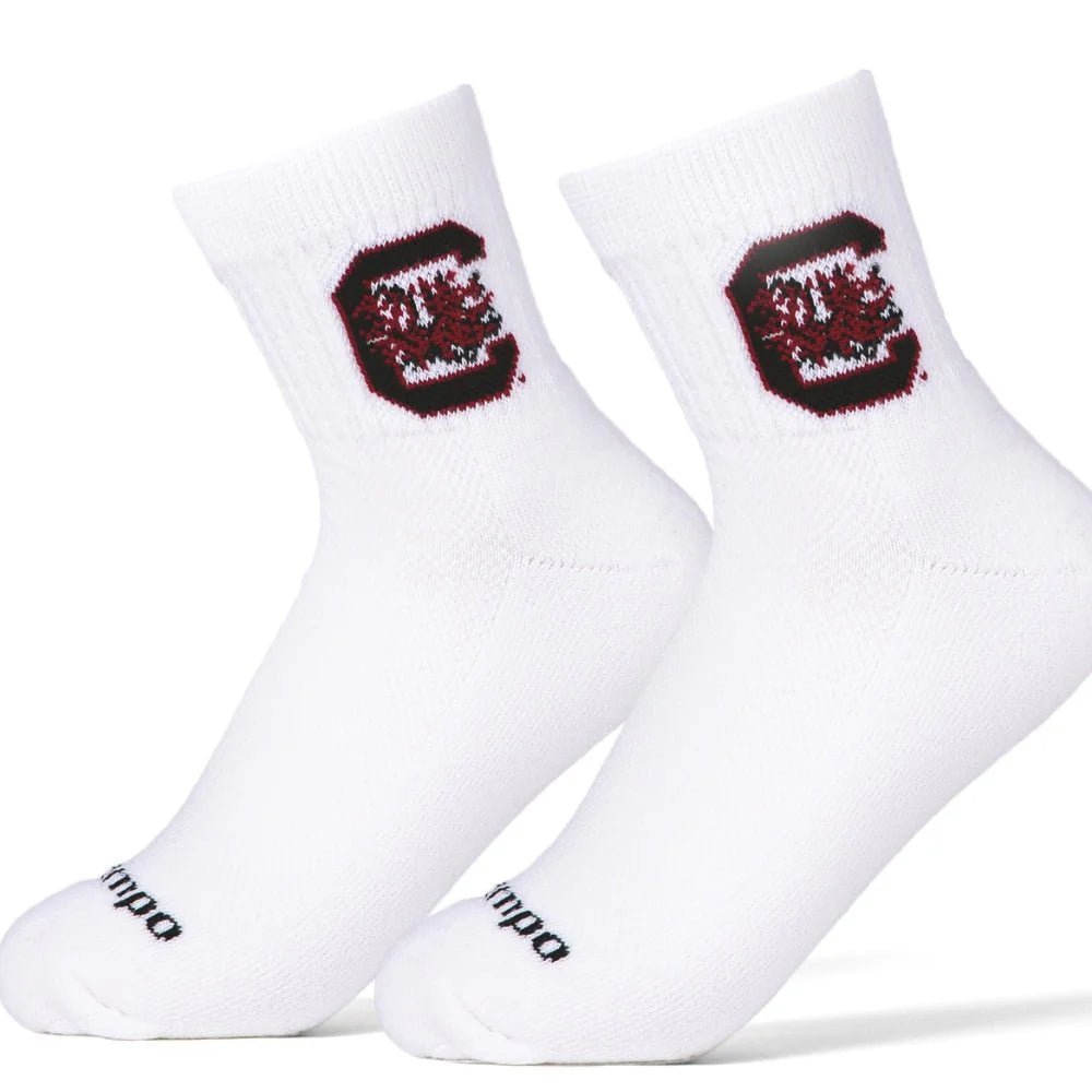 Del Campo South Carolina Gamecocks Pack golf socks featuring both officially licensed team styles