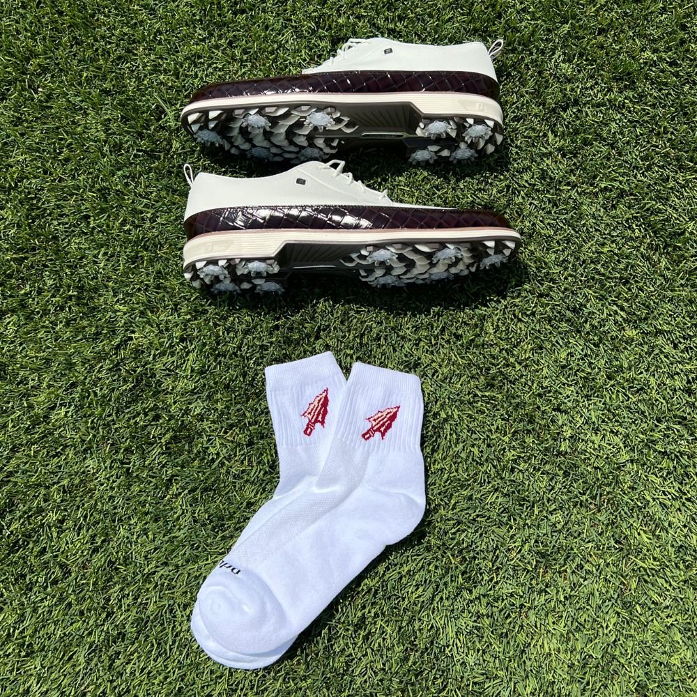 Del Campo Florida State Seminoles Spear golf socks