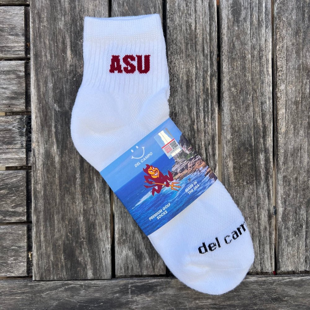 Del Campo Arizona State Sun Devils golf socks