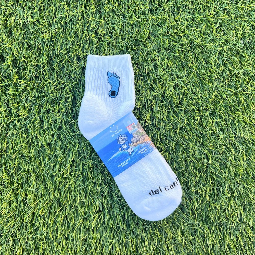 Del Campo North Carolina Tar Heels Tar Heel golf socks