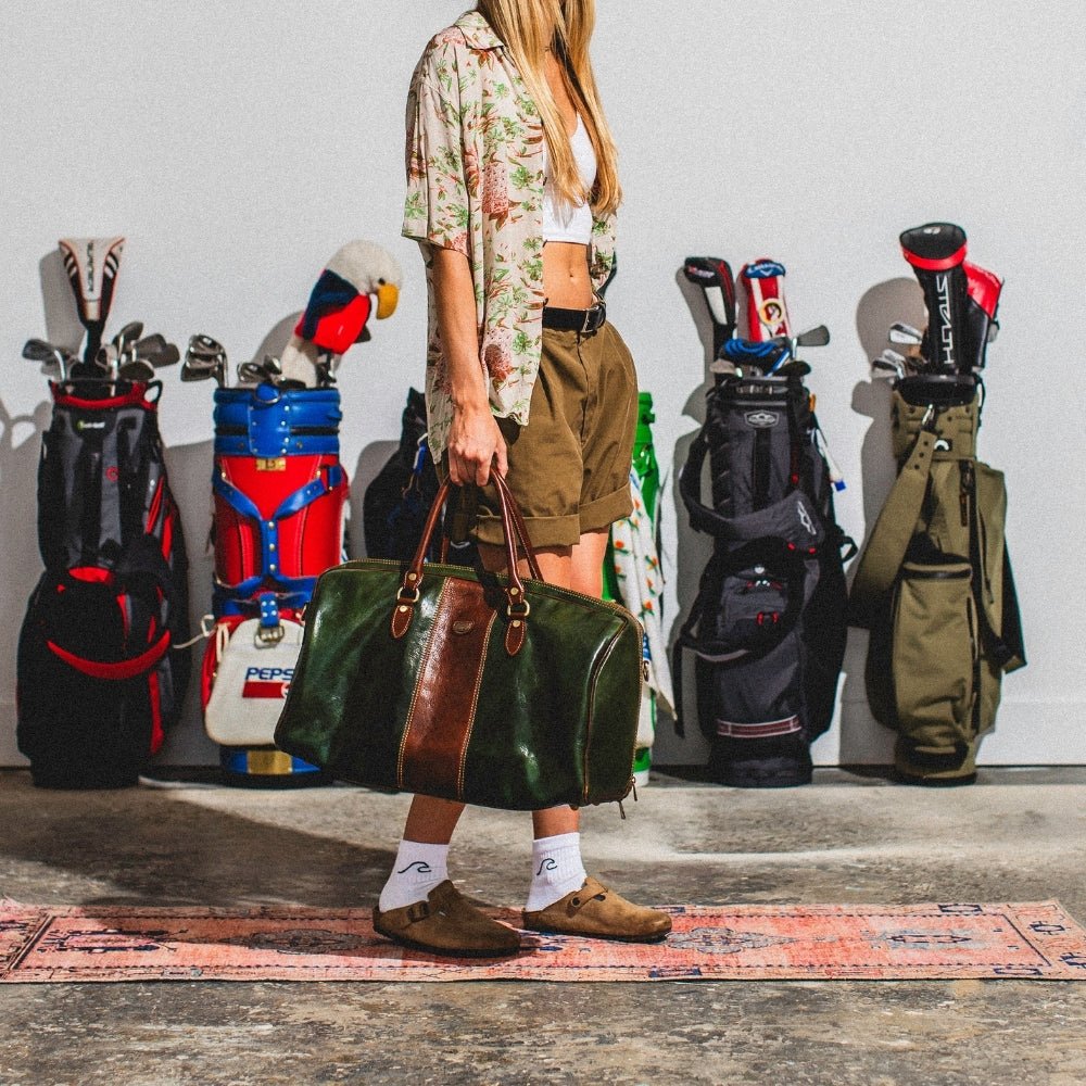 Del Campo Wavey golf socks