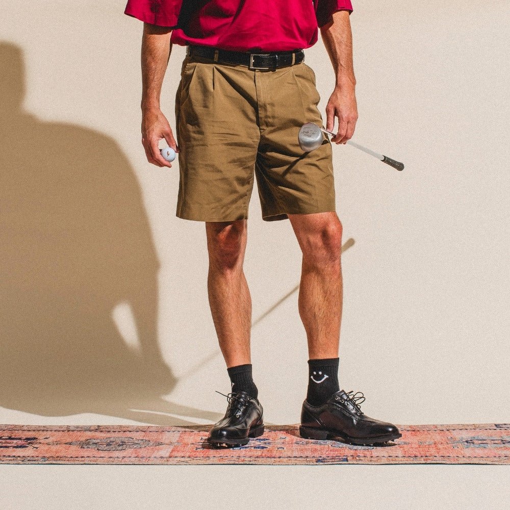 Del Campo Smiley Night Mode golf socks