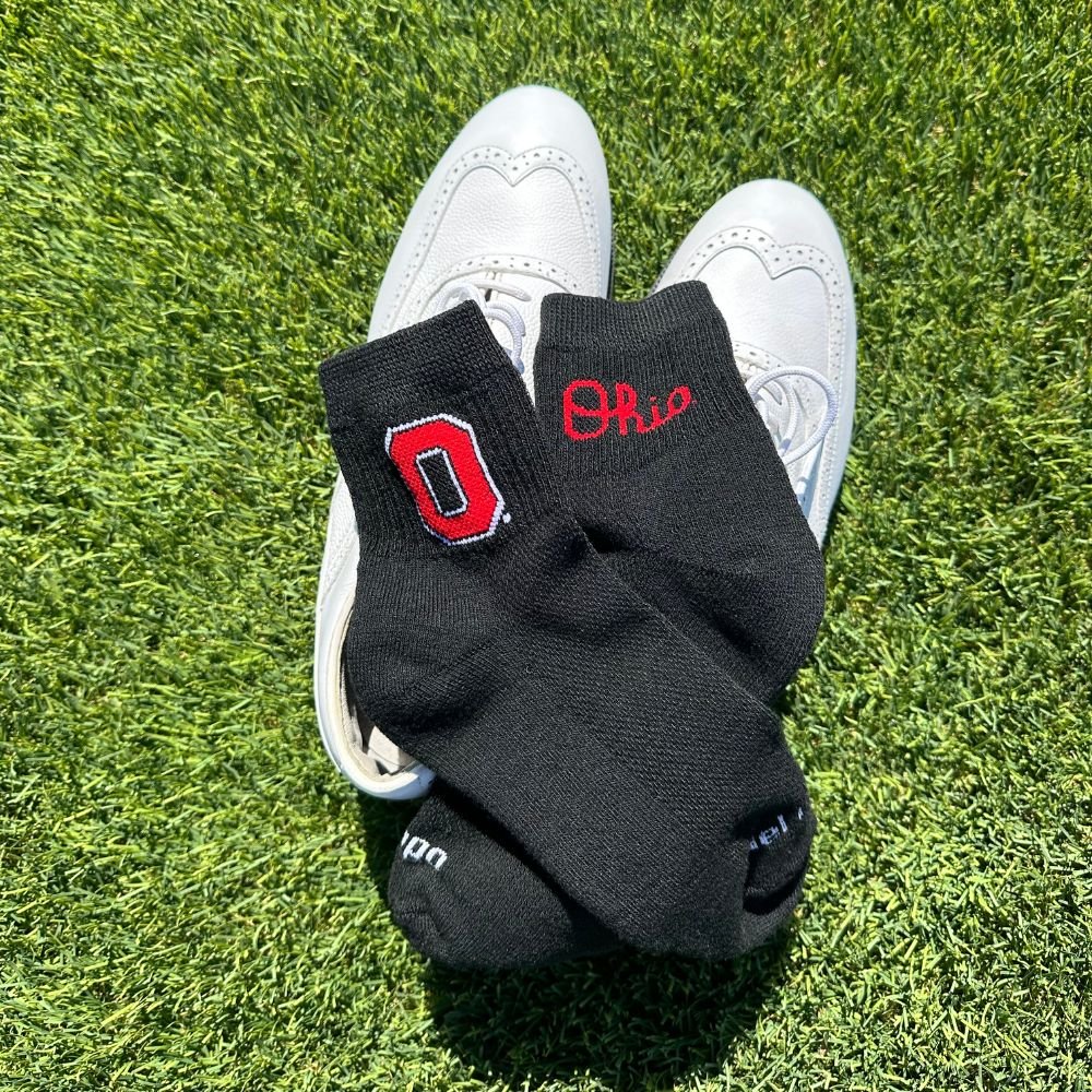 Del Campo Ohio State Buckeyes Night Mode golf socks