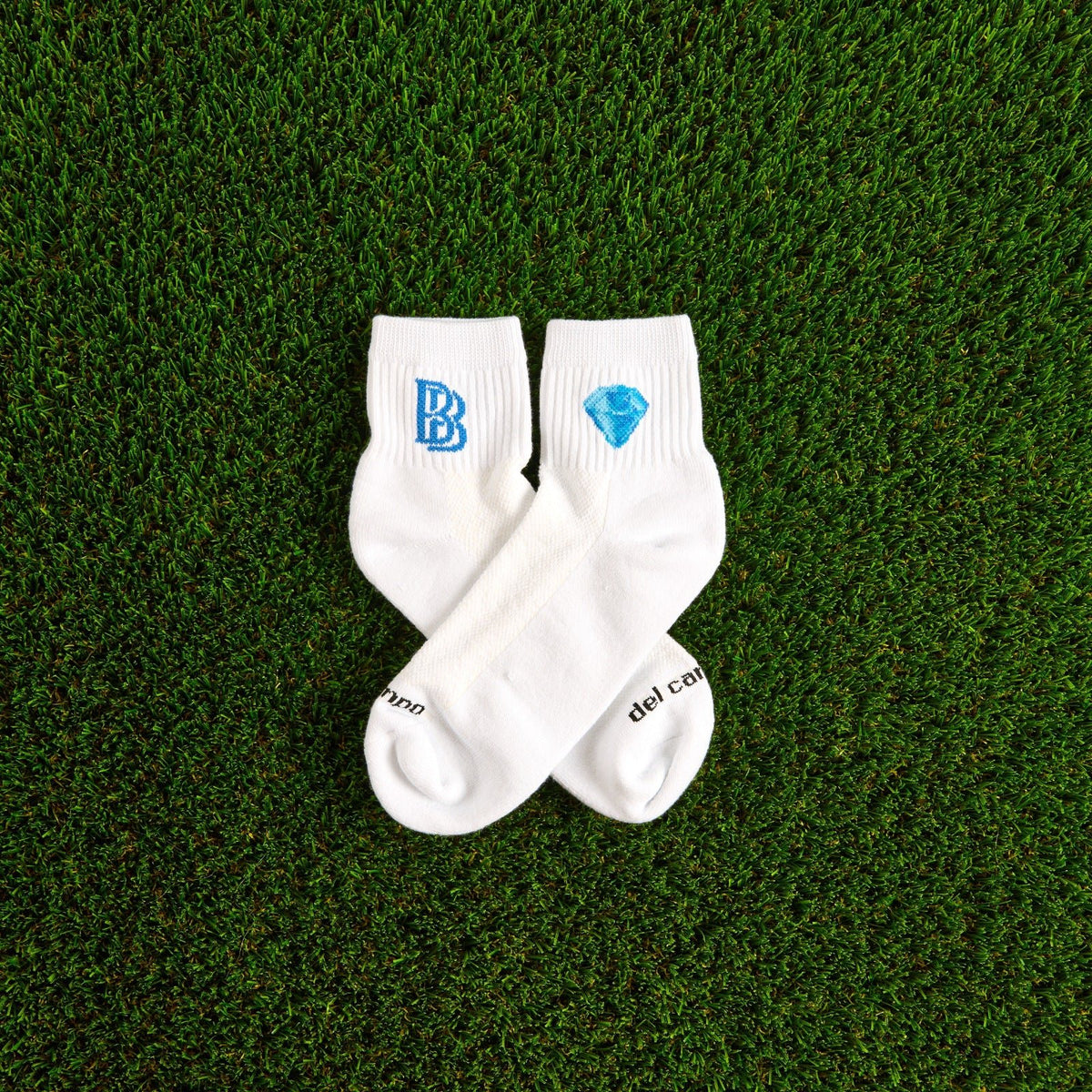 Ben Baller Blue Socks - del campo