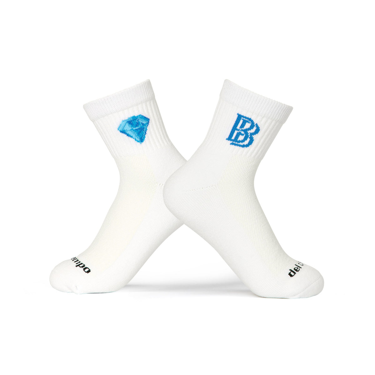 Ben Baller Blue Socks - del campo