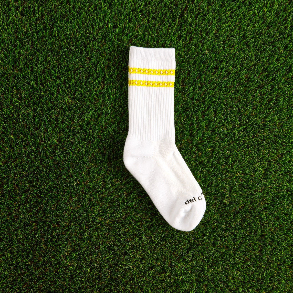 Ben Baller Gold Chain Crew Socks - del campo