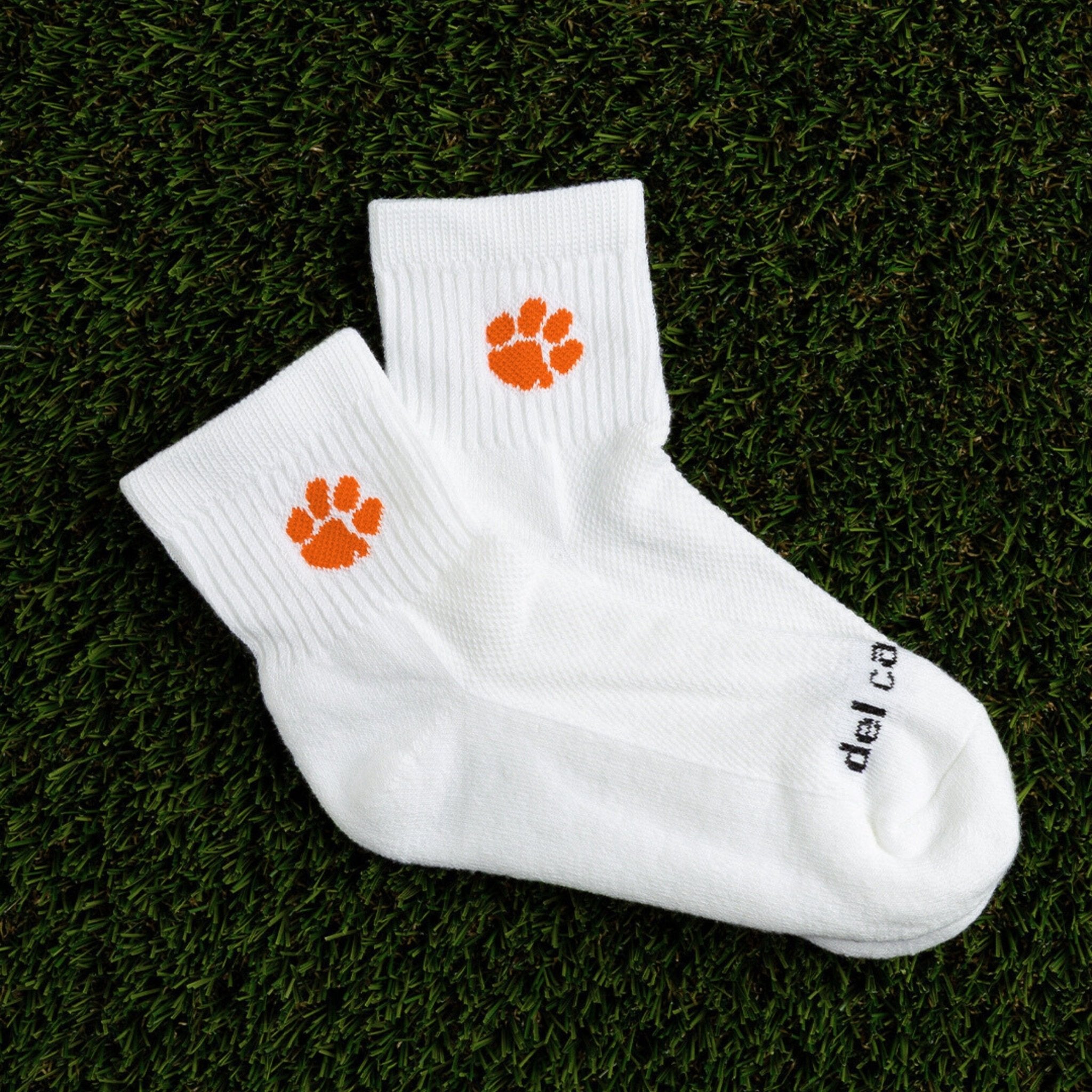Del Campo Clemson Tigers golf socks