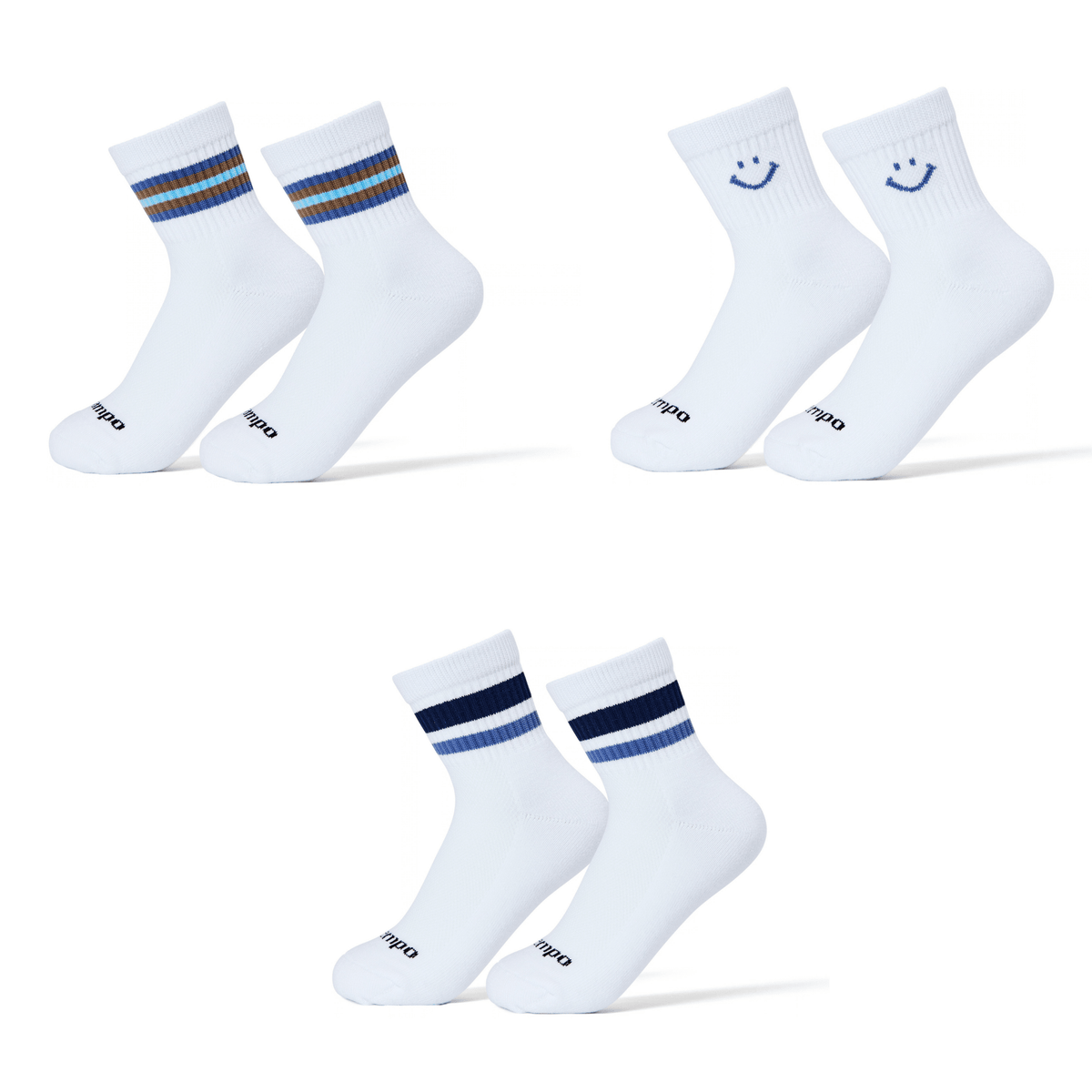 Del Campo Fall Denim Pack golf socks, fall 2026 pack