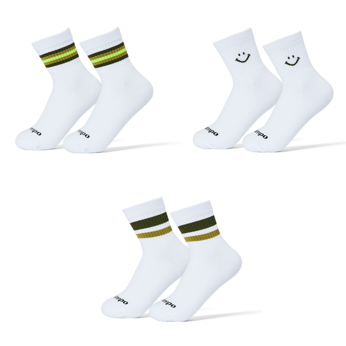 Del Campo Fall Forest Pack golf socks, fall 2026 pack