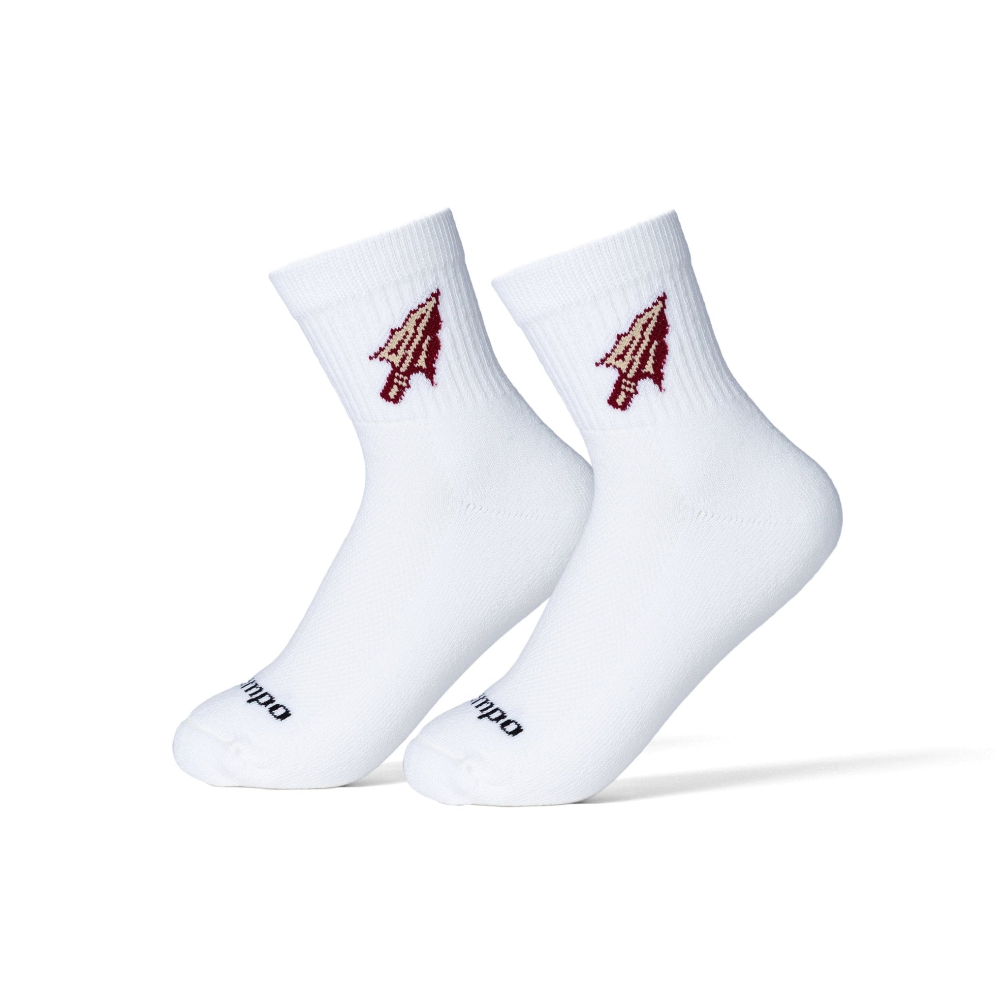 Del Campo Florida State Seminoles Pack golf socks featuring both officially licensed team styles