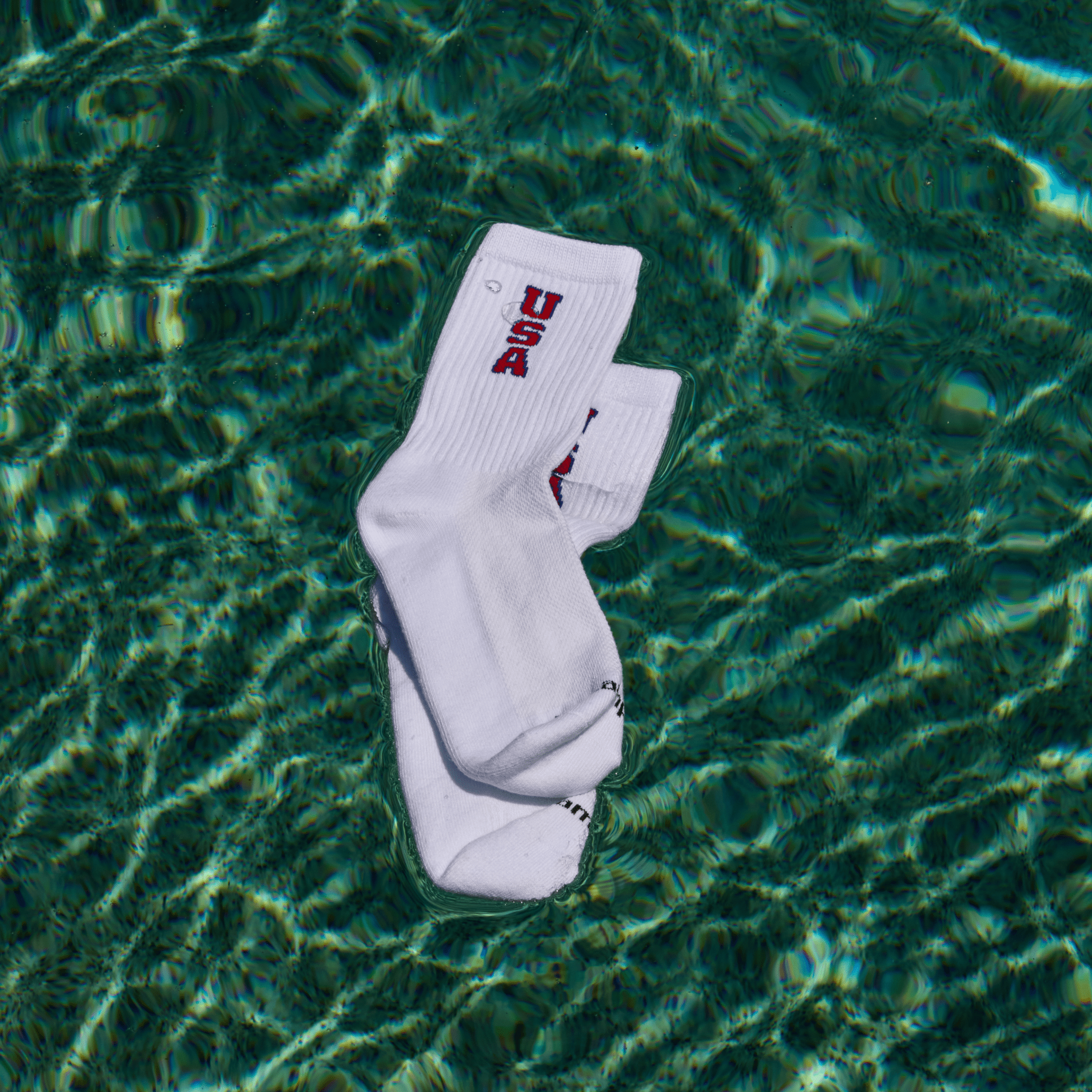 Del Campo USA Crew golf socks