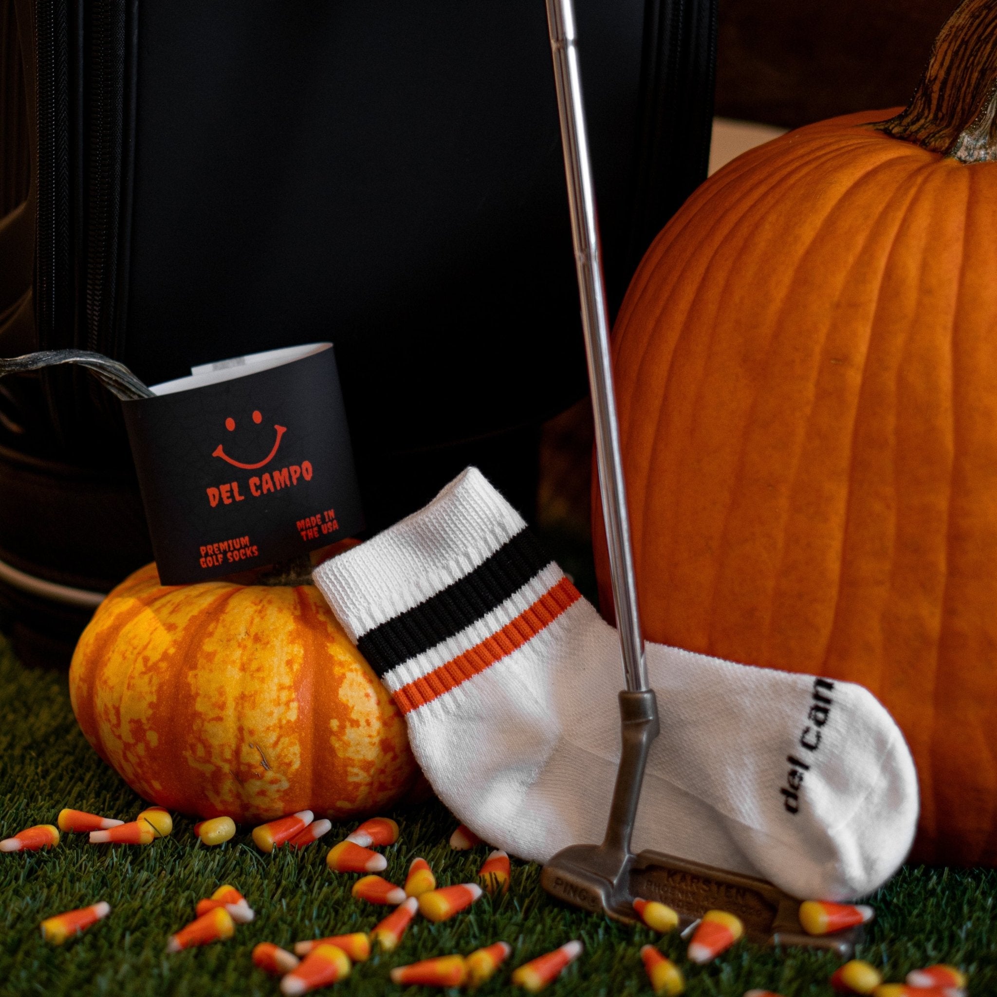 Black/Orange Stripe - del campo