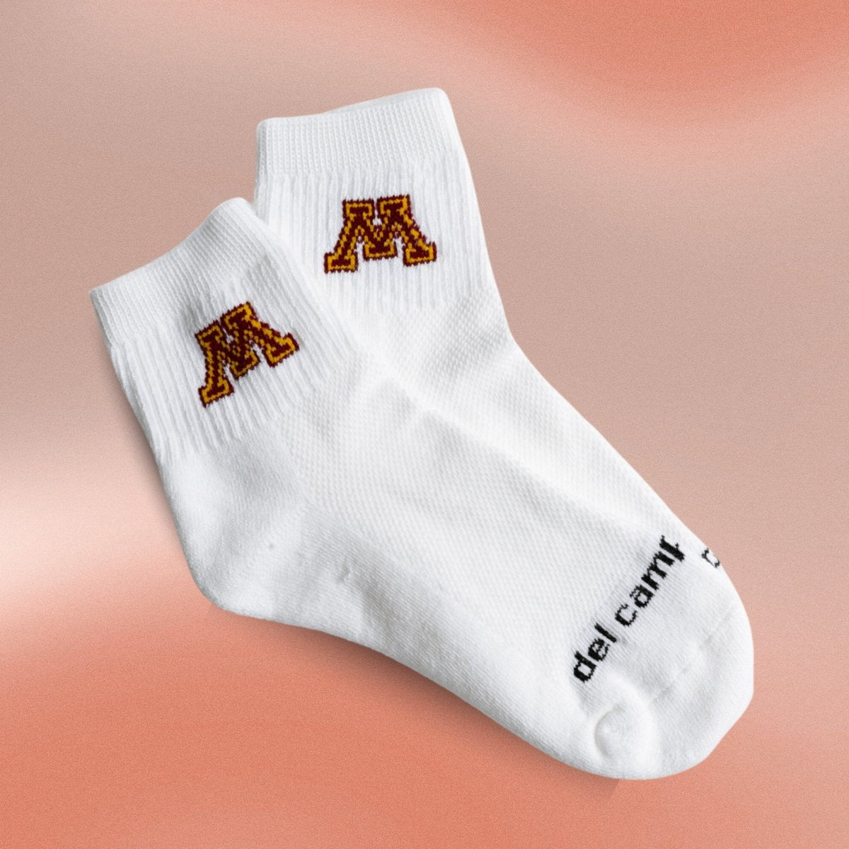 Del Campo Minnesota Golden Gophers golf socks