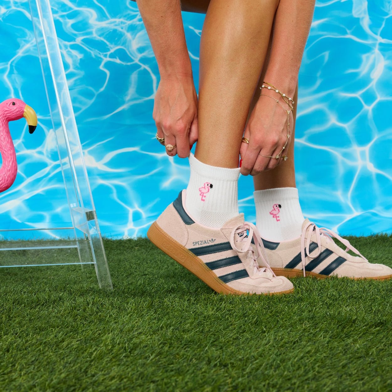 Flamingo Socks - del campo
