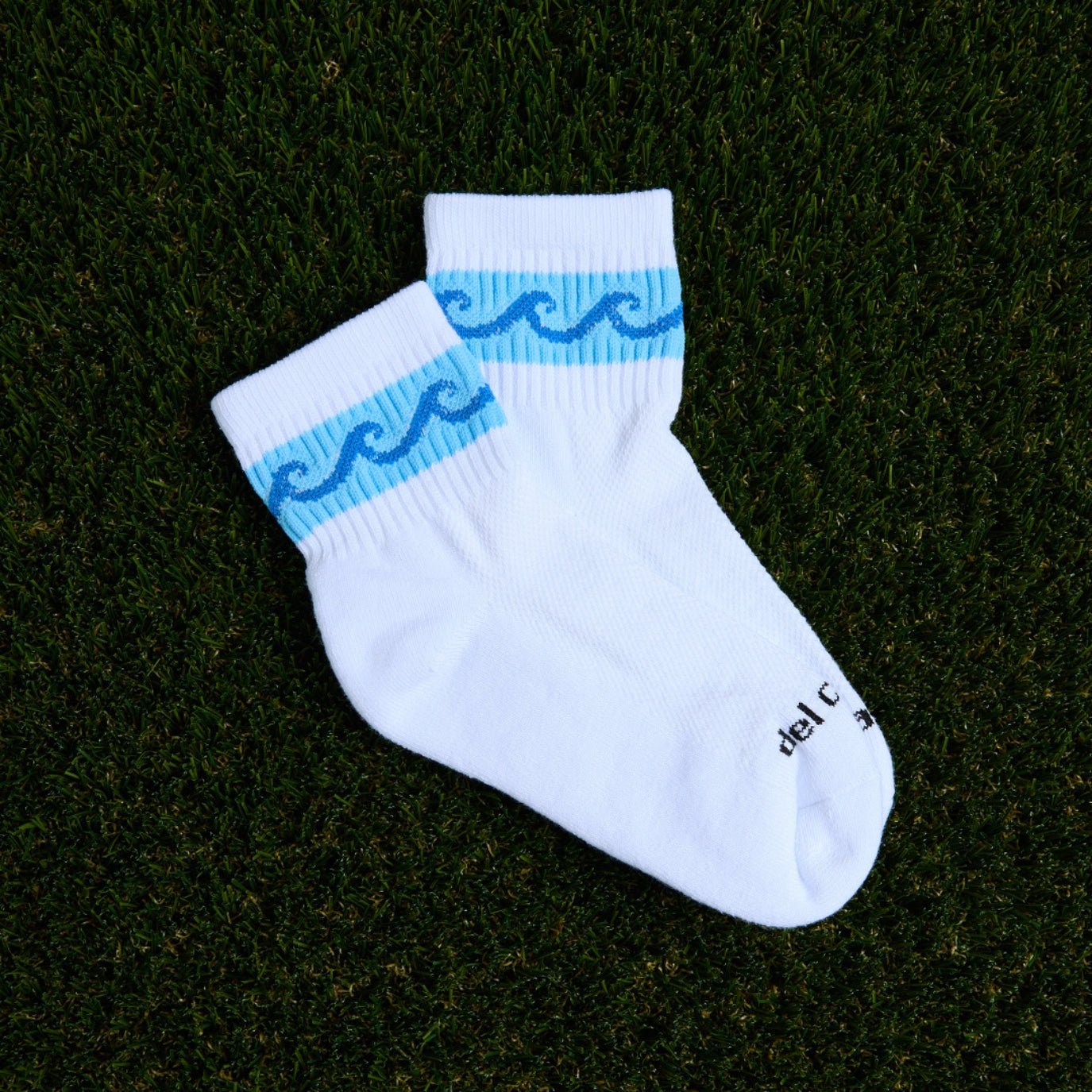 Wavey Stripe Socks - del campo
