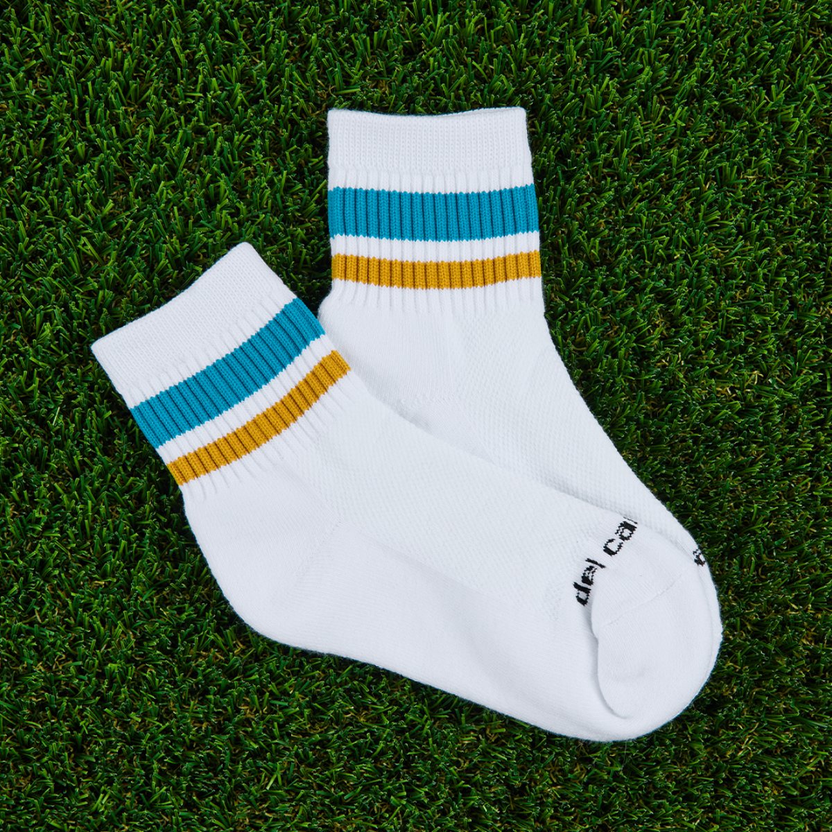 Teal/Gold Stripes
