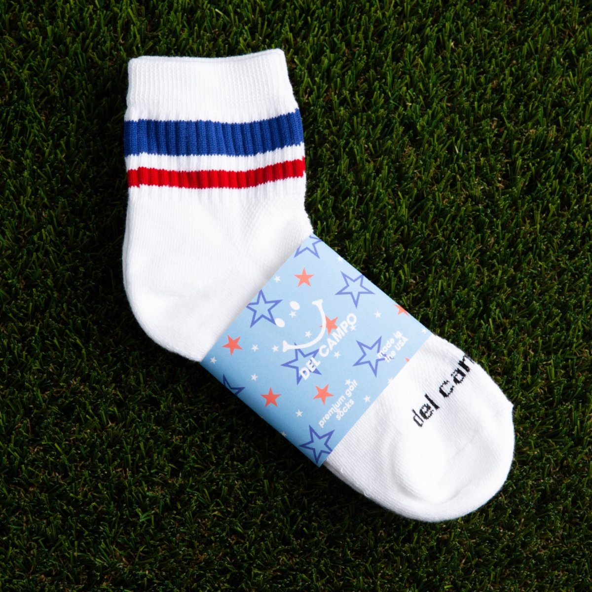 Red/Blue Stripe - del campo