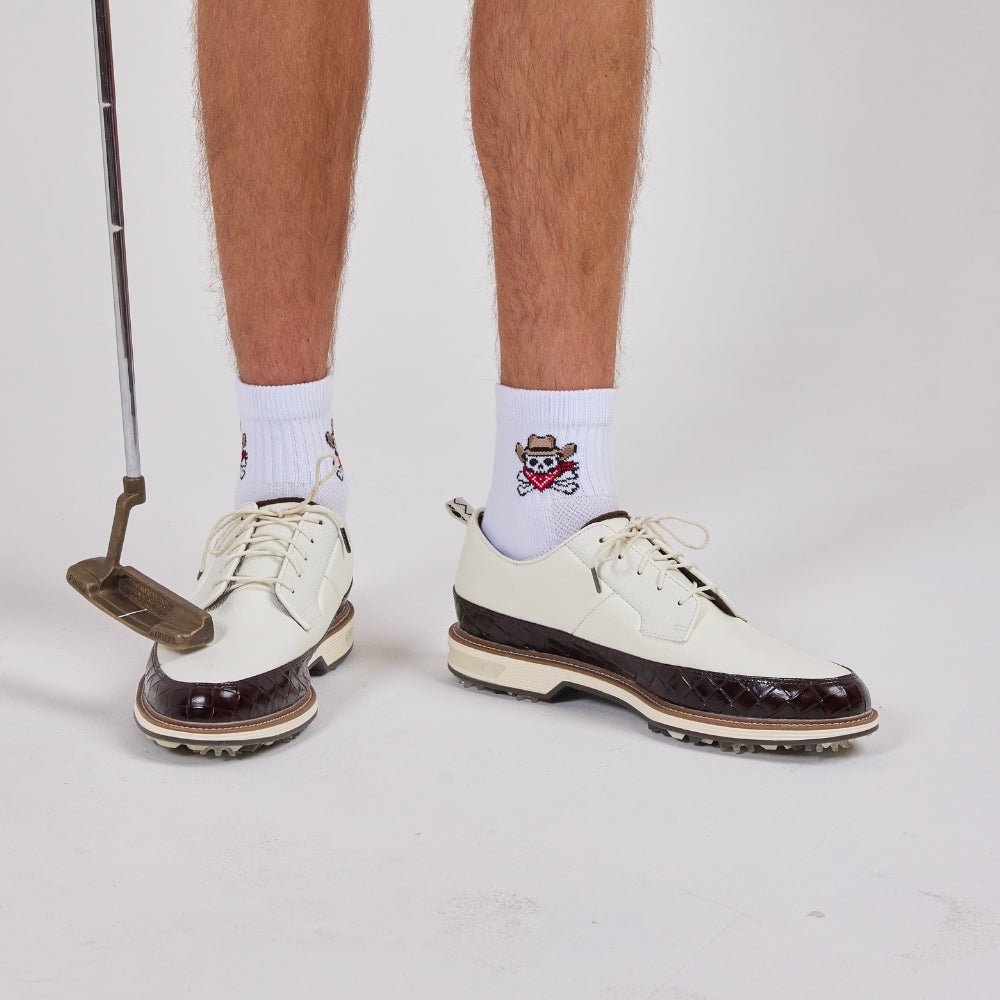 Del Campo Outlaw Crossbones golf socks