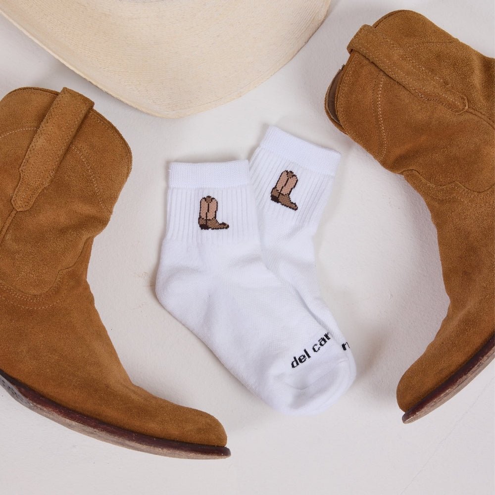 Del Campo Cowboy Boot golf socks