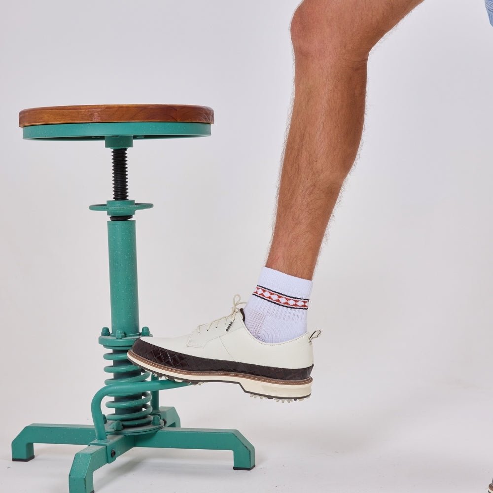 Del Campo Diamond Stripes golf socks