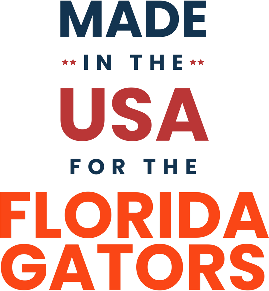 Made in the USA for the Florida Gators