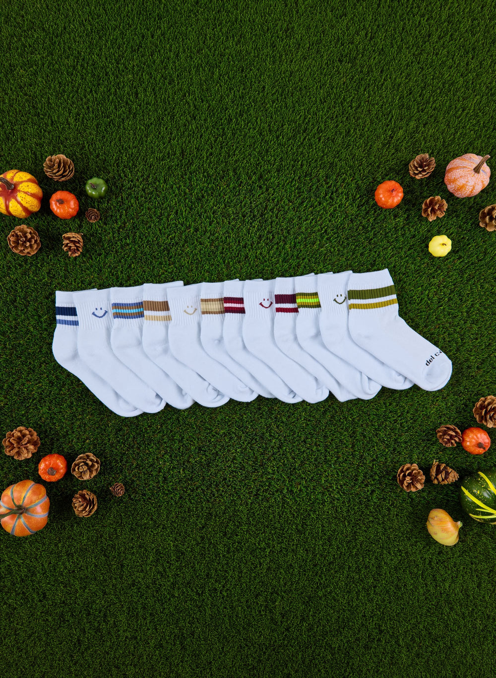 Del Campo fall 2026 socks on grass