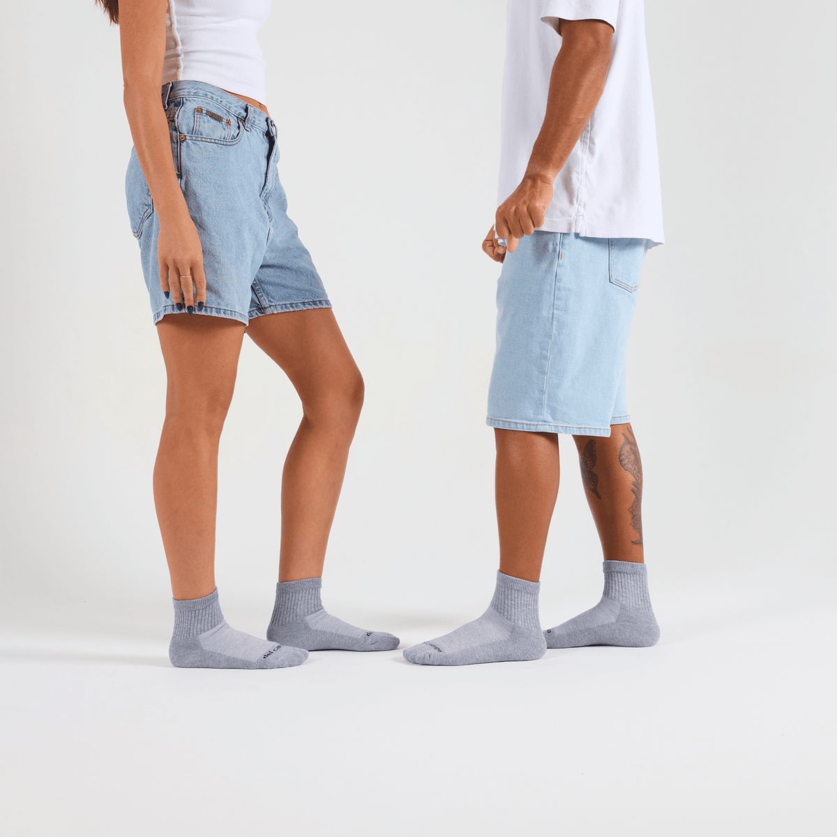 Grey Blank Quarter Pack Bundle - del campo