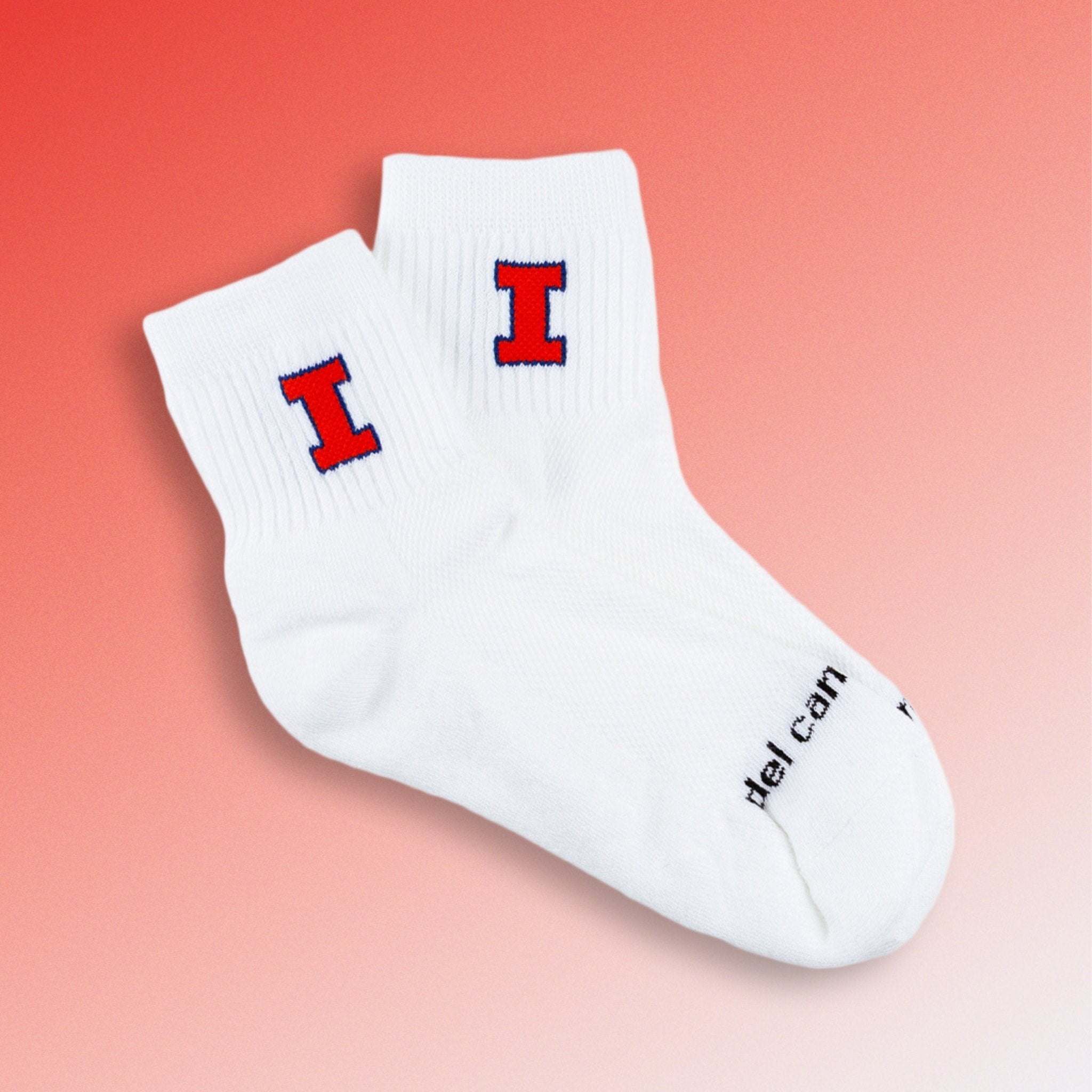Del Campo Illinois Fighting Illini golf socks
