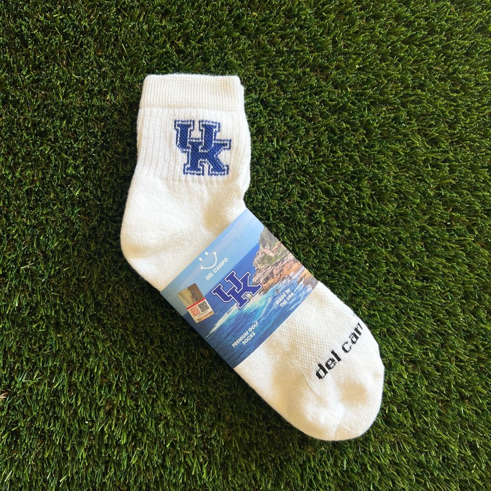 Del Campo Kentucky Wildcats golf socks