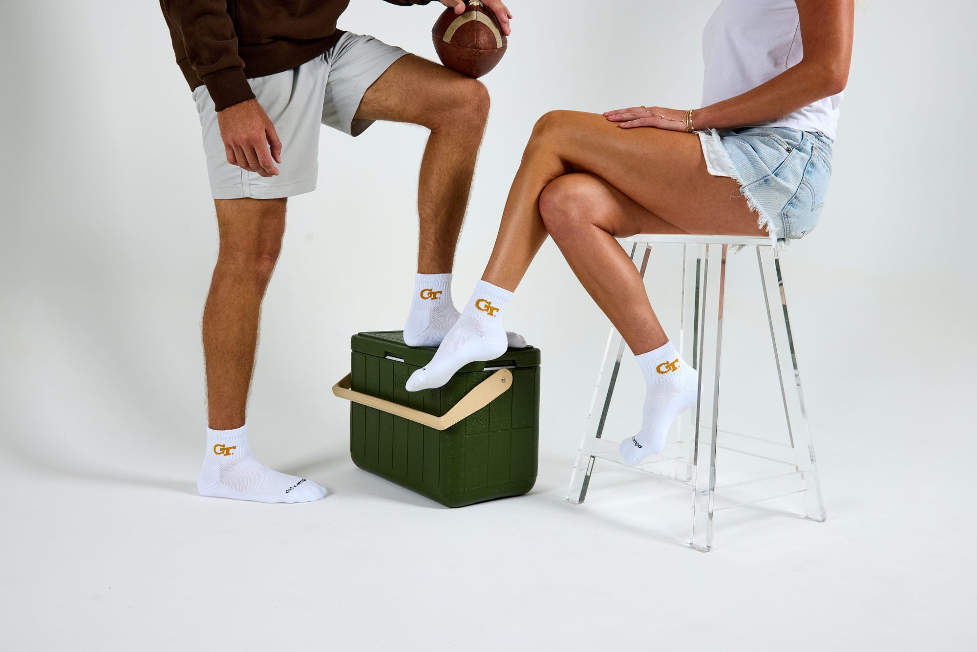 Georgia Tech Yellow Jackets Del Campo socks