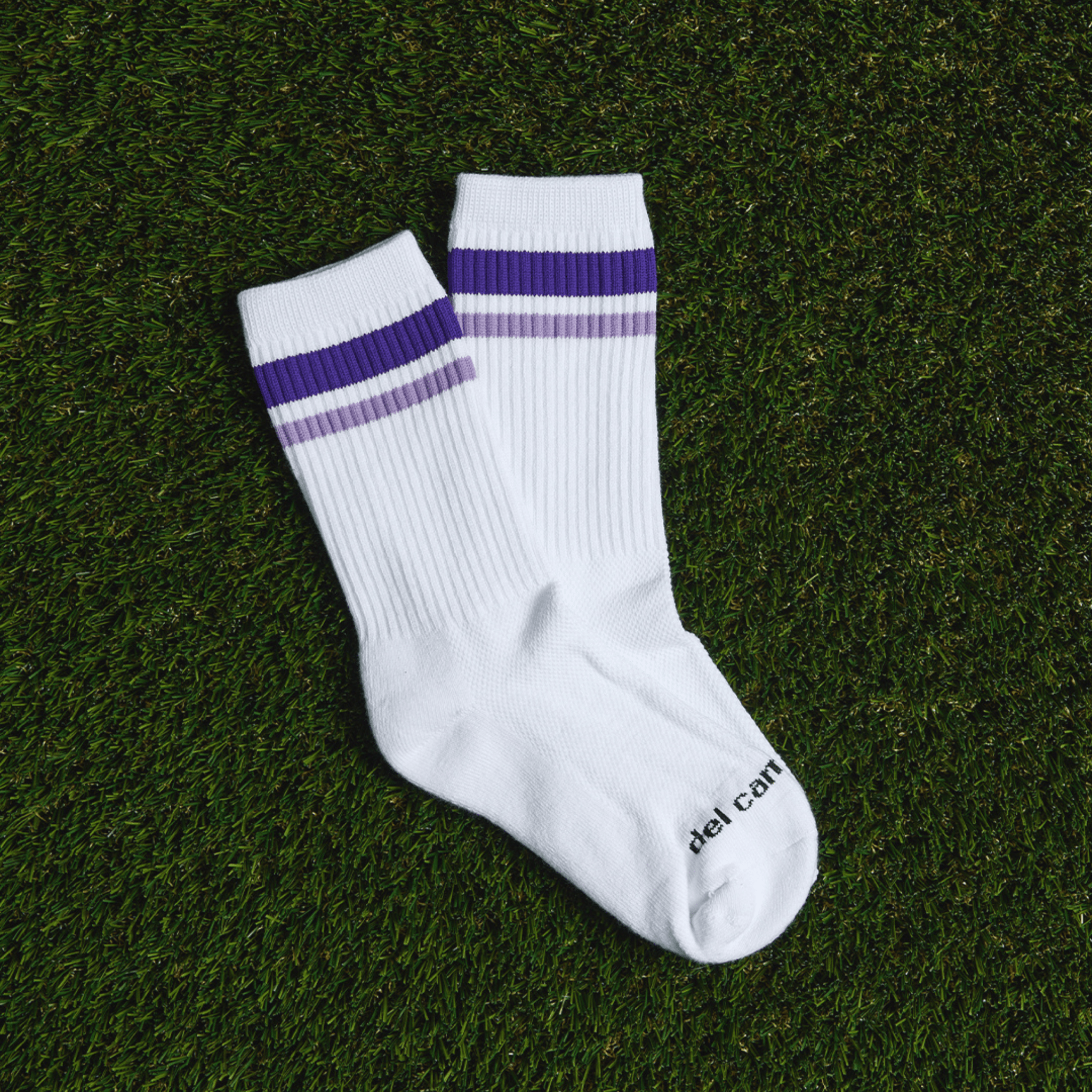 Crew Stripe Pack Socks - del campo