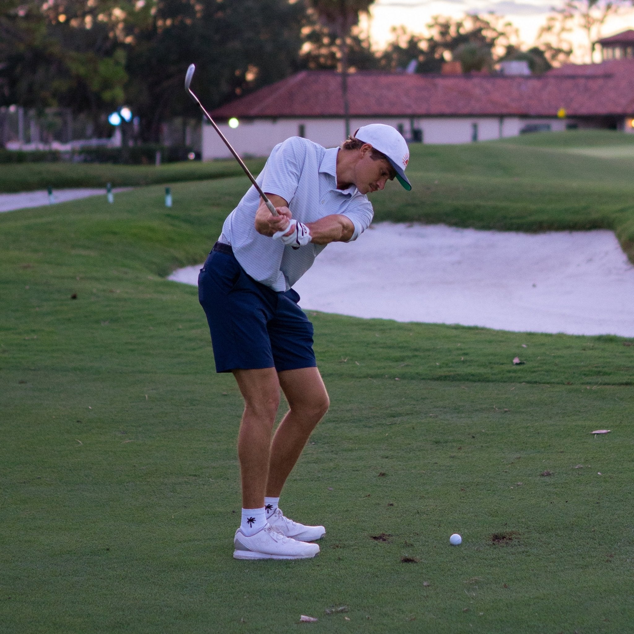 Palms - Del Campo Golf Socks | Made in USA