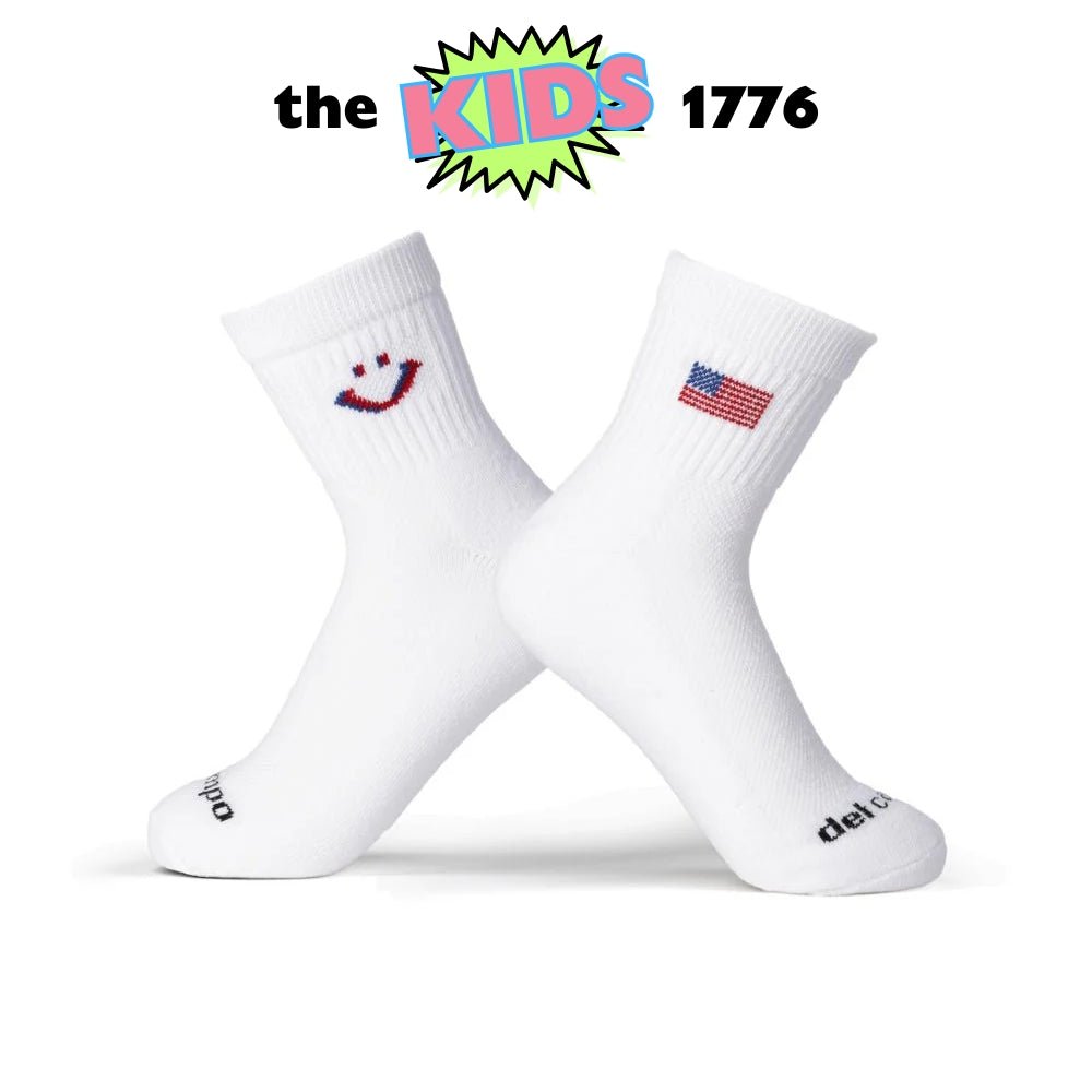 Kids 1776 - del campo golf socks | made in the USA