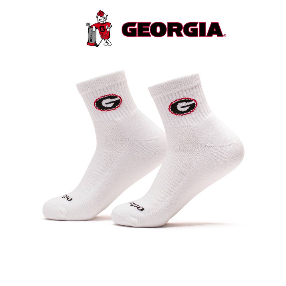 UGA DAWGS - White